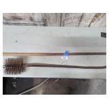 Vintage Long Handled Saw w/ Added Piece