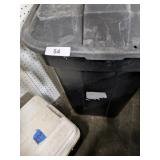 Large Trash Can on Wheels