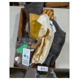 Nails, Air Filter, Rubber Gloves & Other