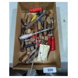Assorted Screwdrivers, Hex Key Set,