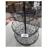 Three Tier Metal Basket