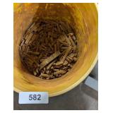 Bucket of Lead Pieces