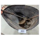 Coal Bucket w/ Shovel & Other