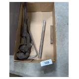Crowbar, Heavy Duty Pipe Cutter, & Other