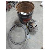 Propane Tank Regulator, Bucket, & Motor
