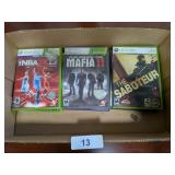 (6) XBox 360 Video Games