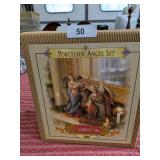 NIB Porcelain Angel Set 1999 Collector