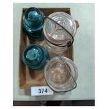 Glass Insulators & Ball Canning Jars
