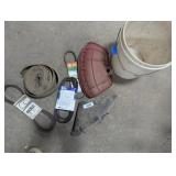 Belt Hose, Piece of Ratchet Strap & Other