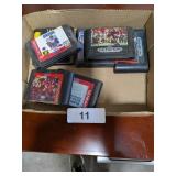 (7) Sega Genesis Game Cartridges