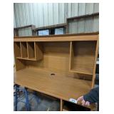 Computer Desk & Blue Stool