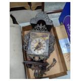 Antique Dutch Friesian Mermaid Wall Clock