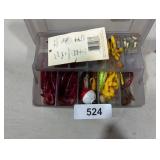 Plano Plastic Tackle Box w/ Lures