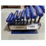 10 Pc. Ten Handle Hex Key Set