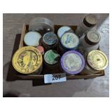 Jars w/ Washers, Grease Fittings, Wire Terminals