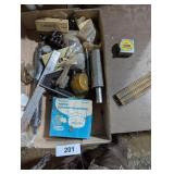 Porcelain Lamp Holder, Tape Measure, Other