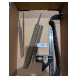 Files, Pry Bar & Square