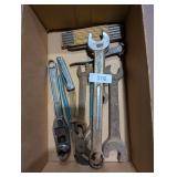 Wrenches, Pliers, Wood Tape Measure