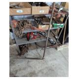 4-Tier Metal Shelf - No Contents