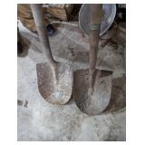 (2) Shovels