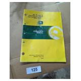John Deere Operator Manual -