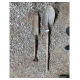 (2) Shovels