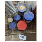 Wire Basket w/ Springs, Nails