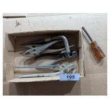 Needle Nose Pliers, Socket Screwdriver & Other