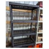 Plastic 5-Tier Shelf - No Content