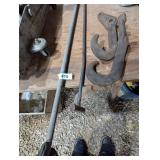 (2) Large Hooks & Other