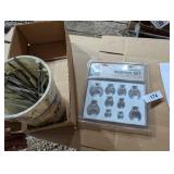 10 Piece Crowfoot Wrench Set & Large Nails