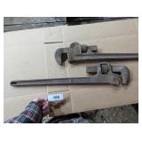 (2) Pipe Wrenches