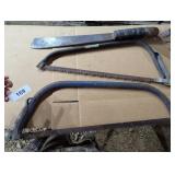 Corn Knife & (2) Handsaw