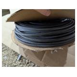 Partial Roll of Plastic Tube