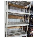 Plastic 5-Tier Shelf - No Content
