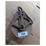 Metal & Wood Pulley