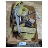 (2) Partial Ratchet Straps
