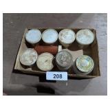 Jars w/ Nails, Light Bulbs, Washers