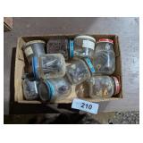 Jars w/ Nails, Washers, Other