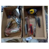 Level, Pliers, Putty Knives & Hex Bits