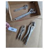 Irwin Vise Grips & (2) Other Industrial Pieces
