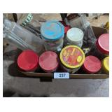 Jars w/ Nuts, Bolts, Nails & Other