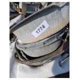 Galvanized Feed/Water Pans
