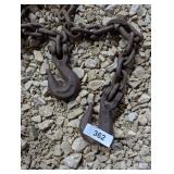 (2) Chain Pieces w/ (1) Hook Each