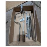 Ratchet, Extensions, Punches & Tire Tool