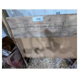 Wilson & Co. Wooden Divided Crate
