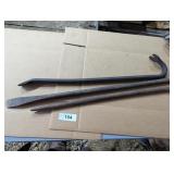 Crowbar & (2) Tire Tools