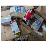 Light Bulbs & (2) Motion Activated Lights