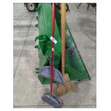(2) Brooms & Dustpan