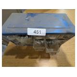 Metal & Plastic Organizer w/ Contents